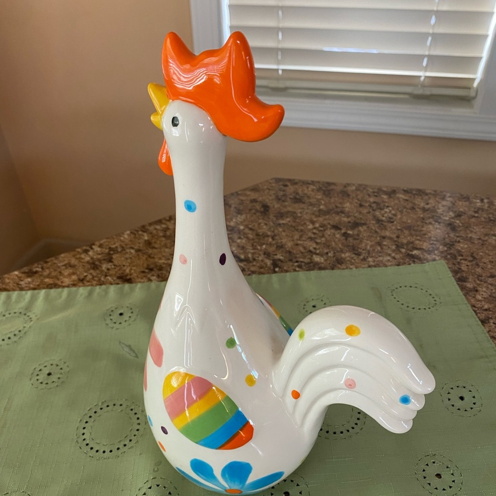Ceramic chicken/rooster - Picture 6 of 12